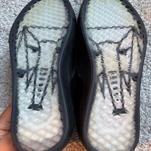 Vans Black Sneakers with Translucent Soles